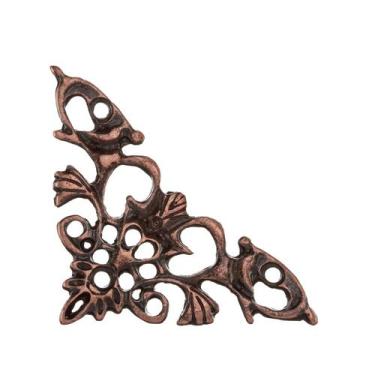 Imagem de Cantoneira Acabamento Imperial 4 Peças Decoração Espelhos Bandejas Cai