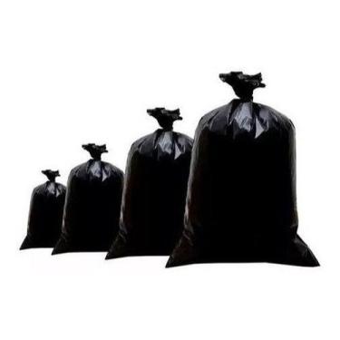 Imagem de Kit 5kg Saco De Lixo 80 Litros Grosso Reforçado Preto - HIGIPACK