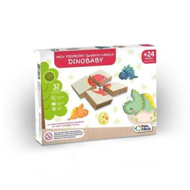 Imagem de Q. cabeca 32 pcs - dino baby - pais&filhos