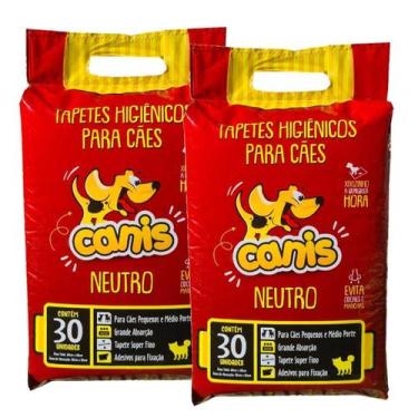 Imagem de Tapete Higienico Pet Canis 30un em atacado 2 pacotes
