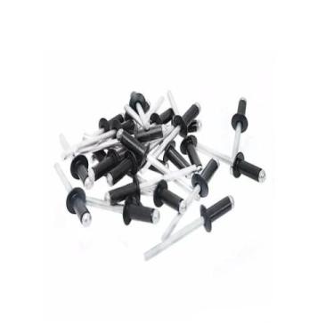 Imagem de REBITE REPUXO 308 - 3,2x8 - ALUMINIO PRETO - PCT C/100 PCS - NEWFIX
