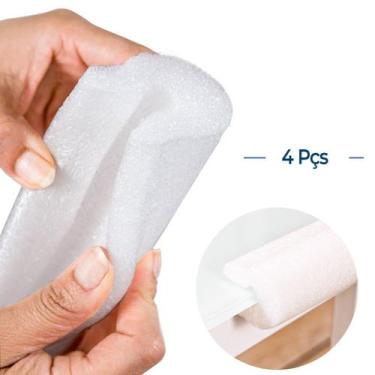 Imagem de Kit C/4 Protetor Borda Espuma Grande Polietileno 2 Metros - ST