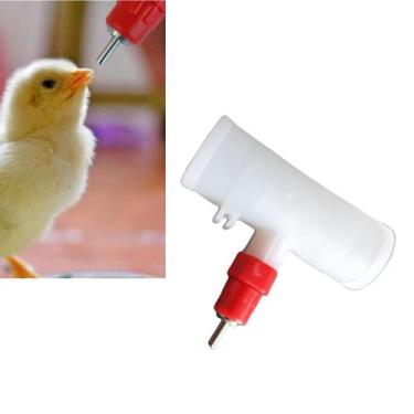 Imagem de Bebedouro Niple Automático Tee Soldado 20mm Galinha 12 un - GF