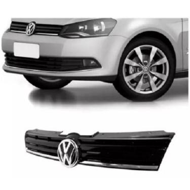 Imagem de Grade Radiador Gol Voyage G7 2018 Friso Cromado - 5259374