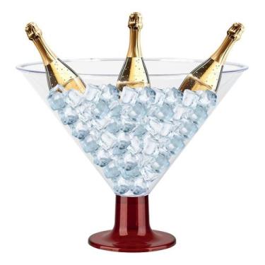 Imagem de Kit 5 Taças Martini Grande - 2 Litros - Taça Para Bebida Taça Para Gel