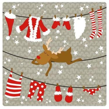 Imagem de Pacote 20 Guardanapo de Papel Decorado Natal XMAS CHILLING - Duni