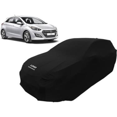 Imagem de Capa De Tecido P/ Proteger Carros Hyundai I30 - Mz, Preta