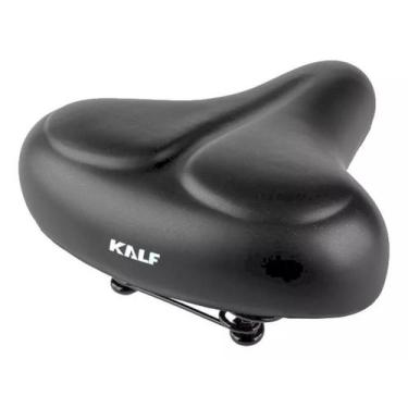 Imagem de Banco Selim Kalf Big Beach Largo Ergométrica 2 Molas Fitness