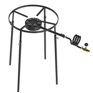 Imagem de Fogão ind. 1b 7 Caulin redondo c/pedestal F1b7p (prfgc-307p) - Progás