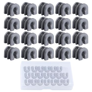 Imagem de SPEEDWOX 20 peças de cabeça de aparador de grama ilhós manga aparador de grama jardim cortador de grama acessórios peças de reposição para STHIL FS44 FS55 FS80 FS88 FS90 FS106 FS108 FS130 FS56 FS6X