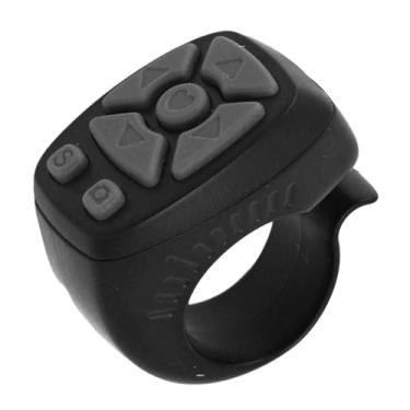 Imagem de Controle Remoto para TikTok, Controle Remoto de Obturador de Câmera Bluetooth Sem Fio para Tirar Fotos e Gravar Vídeos, Anel de Rolagem de Vídeo Recarregável de 7 Teclas para