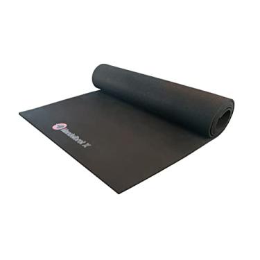 Imagem de Almost Perfect- Worlds First & Only Tapete de ioga de fibra de carbono. Dupla face, antiderrapante, ativado por calor, extra grosso de 5 mm, perfeito para Hot Yoga, Bikram, Pilates - 182,9 cm x 61 cm