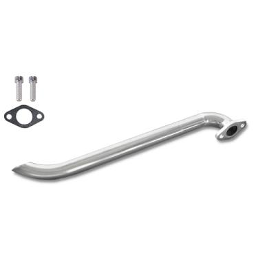 Imagem de JMCHstore Tubo de Cabeçalho para Monster Mega Moto Mmb80 Mmb105, Coleman Rb100 105Cc, Motovox Mbx10 Orxyearth Dirt Kids Mini Bike Lifan 79Cc/105Cc Motor Mmk80 Go Kart (Prata)