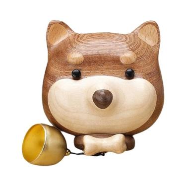 Imagem de Ioensy Campainha de entrada para lojistas, presentes em forma de cachorro, sino de portão, decoração, sinos de vento, ornamento para janela, entrada de