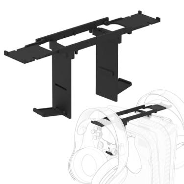 Imagem de Geekria Storage Stand Compatible with Sony Playstation 5, Settled on PS5 Console, PS5 Headset and Controller Storage Holder Bracket, PS5 Headset Display Stand, Sturdy Dual Arm Stand (Black)