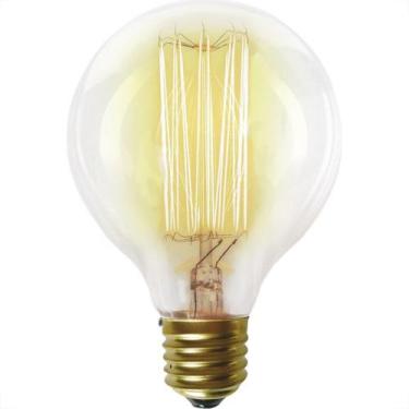 Imagem de Lampada Filamento Carbono Taschibra G80 40Wx220V