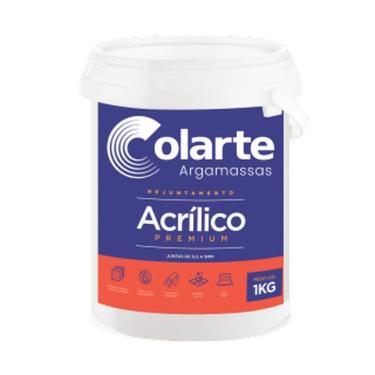 Imagem de Rejunte Colarte Acrilico Grafite 1kg