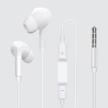 Imagem de Fone de Ouvido 3.5mm Rubber Premium branco - LOFT