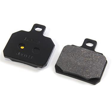 Imagem de 1 par de pastilhas de freio traseiras compatíveis com GENERIC GRS 600 2013-2014, para GILERA Nelexus 500 2003-2011, para GOGORO Smart Scooter 15-17, para Honda RC 213 V-S 15, peças de acessórios de