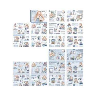 Imagem de Livro de Adesivos para Meninas - Série Querida - 20 Peças com 4 Estilo