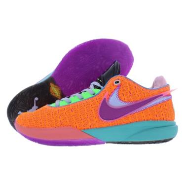 Imagem de Nike Lebron 20 XX Tênis de basquete masculino, Laranja total/roxo vívido, 10