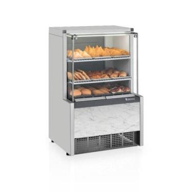 Imagem de Vitrine Estufa Gelopar com Bandeja 75 cm Branco 50-60Hz 220V MEQA-075R