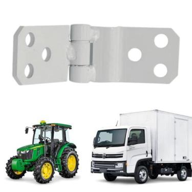 Imagem de Dobradiça Externa Porta Linha Agrícola Baú Cabine Uso Geral F103 - Uni