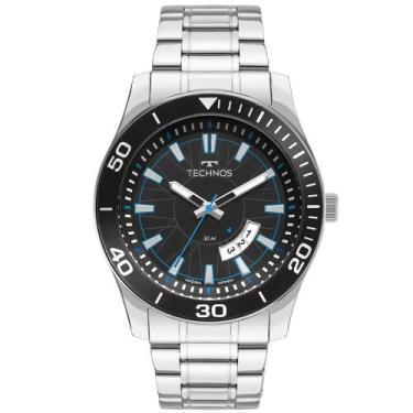 Imagem de Relógio Technos Masculino Racer Prata Analógico 2115ksm/1a 
