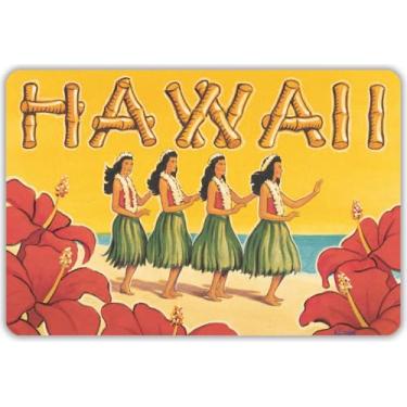 Imagem de Conjunto de cartão postal vintage Havaí (30) Havaí - por Kerne Erickson