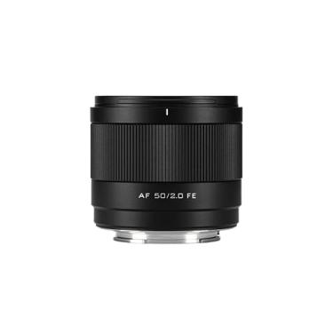 Imagem de VILTROX Lente de câmera 50 mm f2.0 FE, 50 mm f/2.0 e-Mount, lente de foco automático ultra grande angular para Sony a7CR a7C a7CII a6700 ZV-E100 a6400 a6600 a7III a7IV