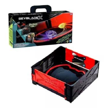 Imagem de Beyblade X Arena Beystadium Fechar E Levar – Maleta Batalha Portatil X-Celarator Rail  - Hasbro 