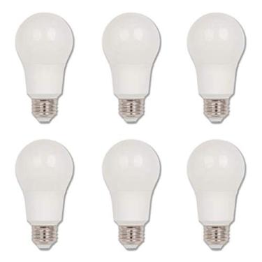 Imagem de Westinghouse Lighting 5077120 9 (equivalente a 60 Watts) Omni A19 Lâmpada LED Cool White Energy Star, base média, pacote com 6