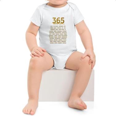 Imagem de Body intantil Ano Novo 365 dias com - Alearts, M