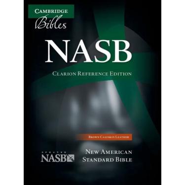 Imagem de Bible Cambridge University Press nasb Clarion Brown Leather