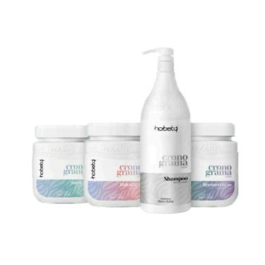 Imagem de Hobety Kit Cronograma Capilar 4x750g