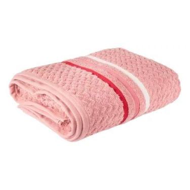 Imagem de Toalha de Banho Fio Penteado Corttex 450g/m  Trento, ROSE