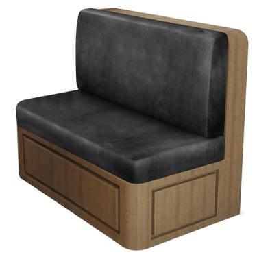 Imagem de Capas de almofada de couro para trailer, capa de almofada elástica para trailer, assento de cabine de trailer, assento de cabine de trailer, protetor de cadeira de sofá de trailer de substituição (1