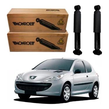 Imagem de Par Amortecedor Traseiro Peugeot 207 1.6 2008 A 2013 - Monroe