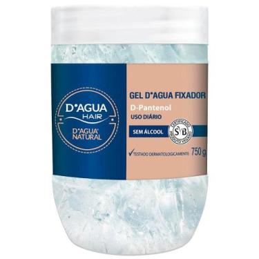 Imagem de Gel Fixador Dagua Natural Hair com Provitamina B5 D-Pantenol Sem Álcoo