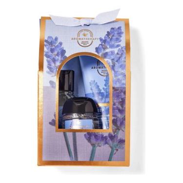 Imagem de Kit Presente Miniaturas Lavender Vanilla Bath & Works - Bath & Body Wo