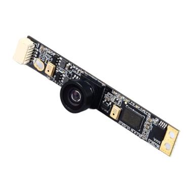 Imagem de Módulo de Webcam para Laptop, Módulo de Câmera USB 2MP 1080P Distorção de 160 Graus Foco Automático Placa de Webcam para Laptop Com Microfone Duplo para Vários Controles