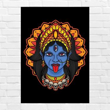 Imagem de Placa Decorativa Mdf Kali Tamanho 20x27cm Modelo 3