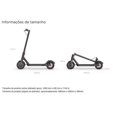 Imagem de Patinete Elétrico E-Scooter Foston Fs S09 10400Mah Nº 09