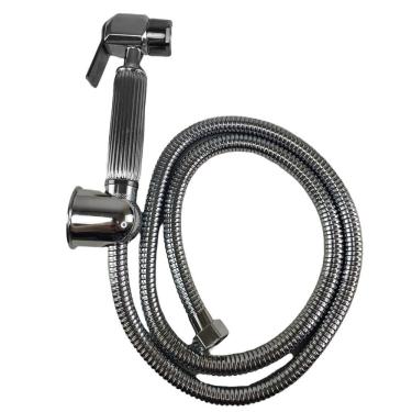 Imagem de Ducha Higienica Chuveirinho Lavabo Intimo Metal Luxo Suporte