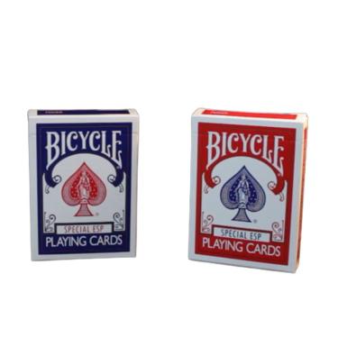 Imagem de Baralho Bicycle Modelo Esp Deck Azul Ou Vermelho Vermelho
