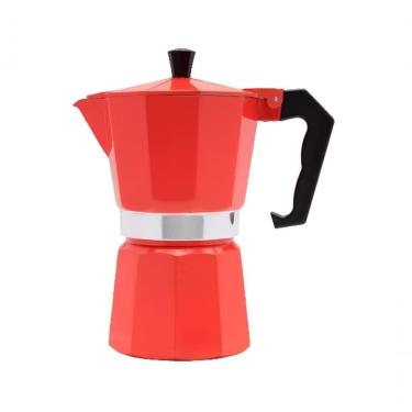 Imagem de Cafeteira Italiana Vermelha 6 Xícaras - Mimo Style