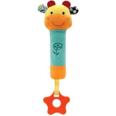 Imagem de Buzininha Com Mordedor Happy Zoo Girafa +3M Buba