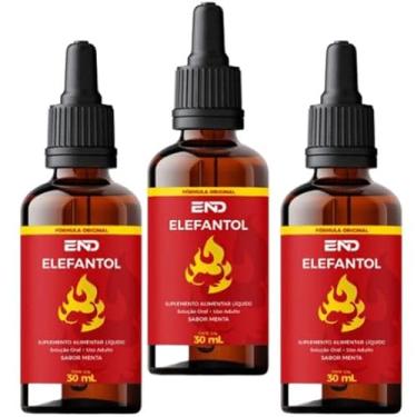 Imagem de 03 Frascos Elefantol - Fórmula Natural para Vitalidade, Energia e Desempenho Masculino