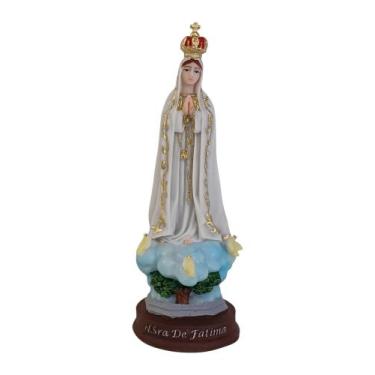 Imagem de Imagem de Nossa Senhora de Fátima 20cm em Resina - R&S