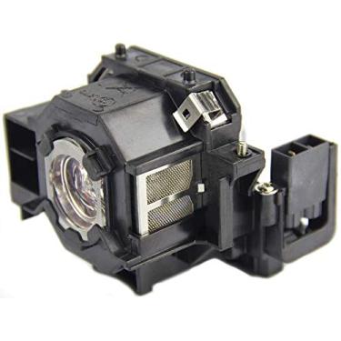 Imagem de Rembam Lâmpada De Substituição Para Projetor Elplp42 V13H010L42 Compatível Com Carcaça Epson Powerlite 83+ 83C Emp-400W 410W 822P Ex90 Eb-410W